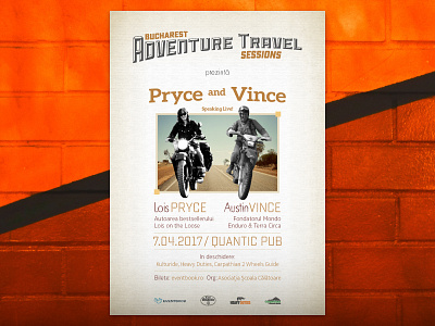 Poster for BATS Convention a2 adventure advert enduro motorcycle poster print travel