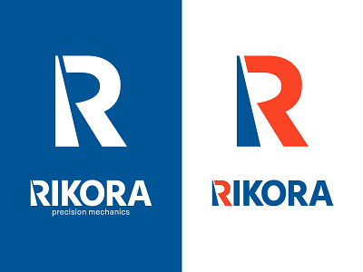 Rikora Final Logo branding corporate identity logo logo design manufacturing mechanics symbol typeface