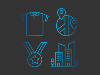 Icons for Sports Infrastructure Project