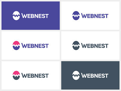 Webnest Logo Color Exploration