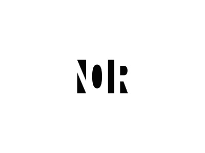 logo 04 branding design graphic design illustration letters logo negative space negative space logo noir vector