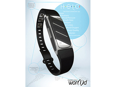 Helo Watch ad advertisment modern simple