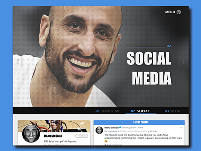 The Manu Ginobili Blog: Social Media basketball blog ginobili nba san antonio social spurs training twitter ui ux