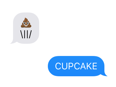 Cupcake humor personality wit