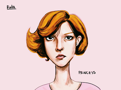 Princess breakfast club digilart fanart illustration princess
