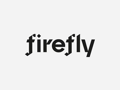 Logo for Firefly — Hookah Charcoal branding chalk charcoal gothic hookah logo