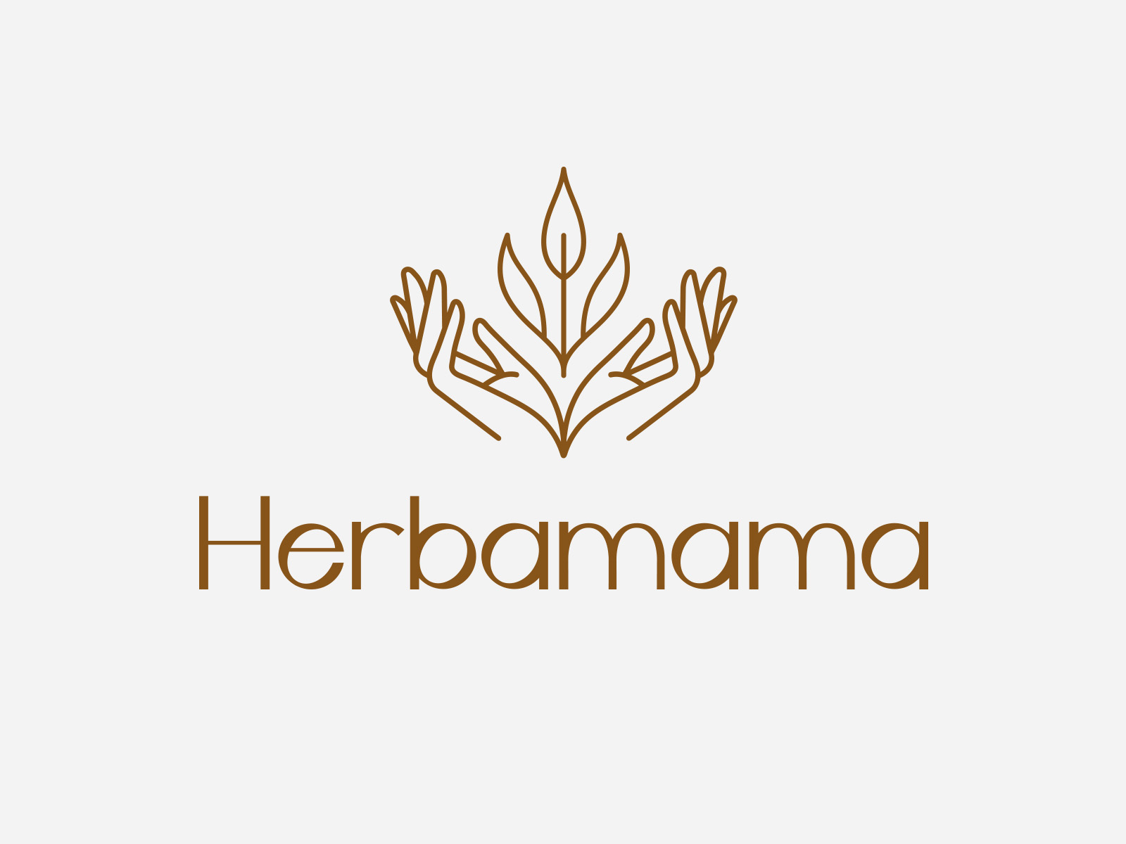 Logo Herbamama — Vegan Supplement by Artem Gorchakov on Dribbble