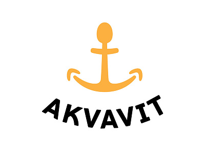 Akvavit anchor food smile spoon