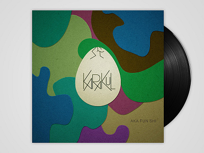 indietronic music band abstract album artwork contemporary cover generative indietronic karakul modern music visualart