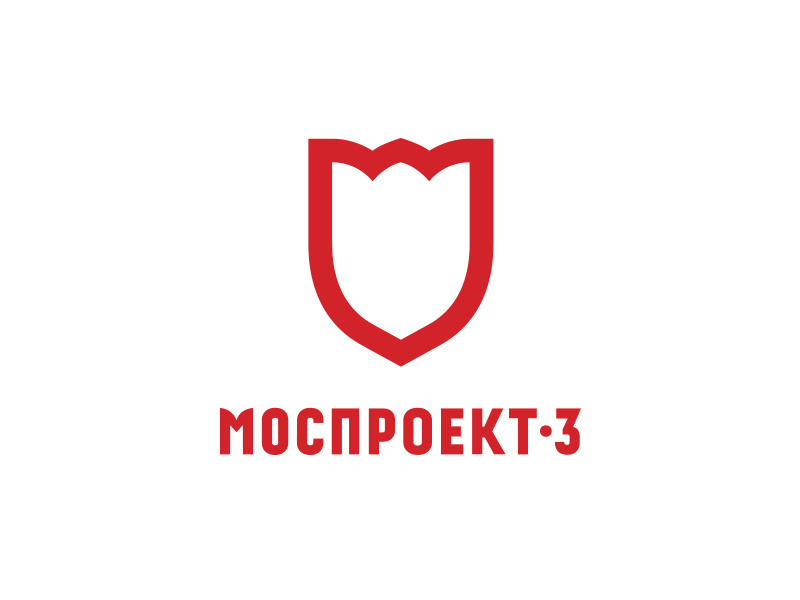 Mosproekt logo red moscow tulip