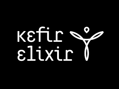 Kefir Elexir logo elexir kefir milk water