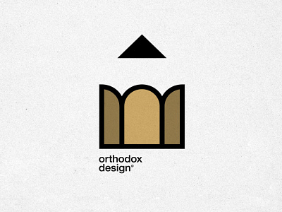 Orthodox design church identity logo orthodox temple