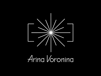 Arina Voronina video production logo logo production voronina
