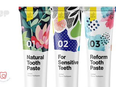 Spotlight Smile Toothpaste concepts branding design packaging