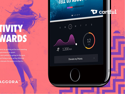 App Activity Rewards Concept app design ui ux