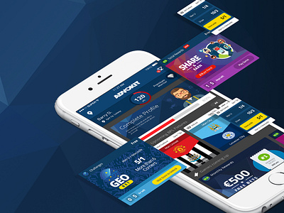 Betting App app design ui ux