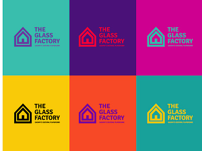 The Glass Factory branding logo