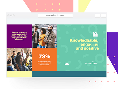Feelgood Homepage Design