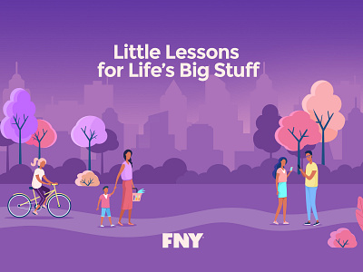 FNY Promo app design branding illustration logo ui