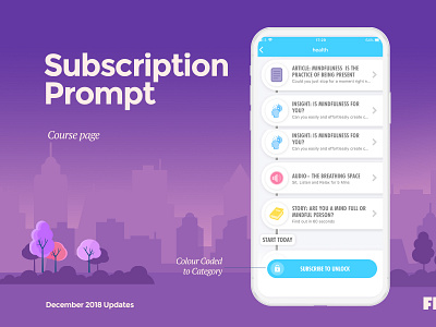 Subscription Prompt Course Page