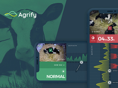 Agrify - BirthAlert Product Design app design branding logo ui ux
