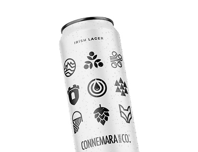 Connemara Brewery Branding branding packaging