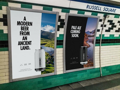 Connemara Brewery Ad Concepts advertising branding