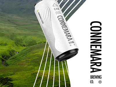 Connemara Brewing Co. beer branding can packaging