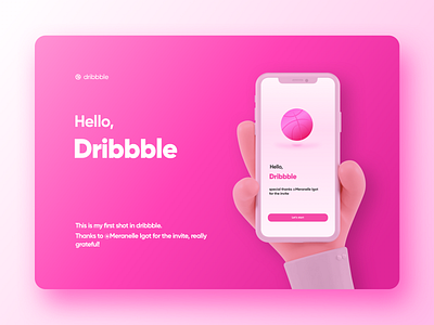 Hello Dribbble