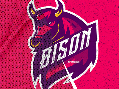 Bison Gaming Esports Mascot Logo esports esports logo esportslogo gamer gaming mascot logo mascots streamer twitch twitch logo