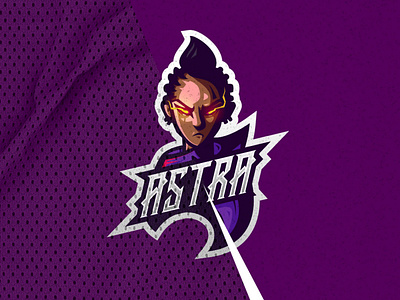 Valorant Astra Character Gaming Esports Mascot Logo esports esports logo esportslogo gamer gaming mascot logo mascots streamer twitch twitch logo