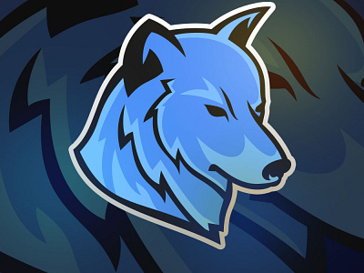 WOLF Esport Team Mascot Logo