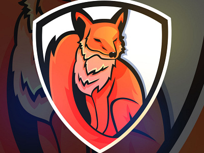 FOX Esport Team Mascot Logo