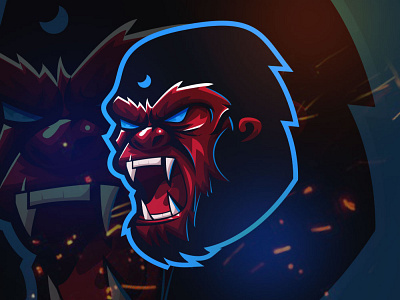 Gorilla Esport Team Mascot Logo esport esport logo esportlogo esports esports logo esportslogo gamer gaming gorilla gorilla logo mascot logo mascots streamer twitch twitch logo twitch overlays