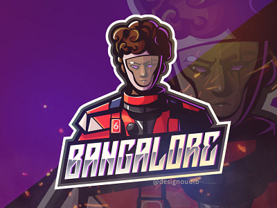 Bangalore Esport Team Mascot Logo