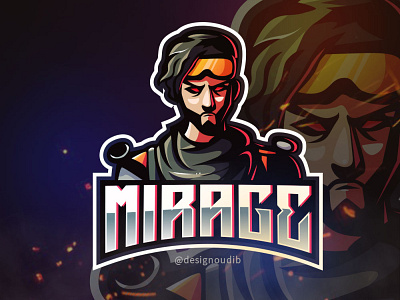 Mirage Apex Legends Esport Team Mascot Logo By Simo Oudib On Dribbble