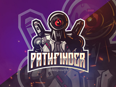 Pathfinder Apex Legends Esport Team Mascot Logo esport esport logo esportlogo esports esports logo esportslogo gamer gaming mascot logo mascots streamer twitch twitch logo twitch overlays