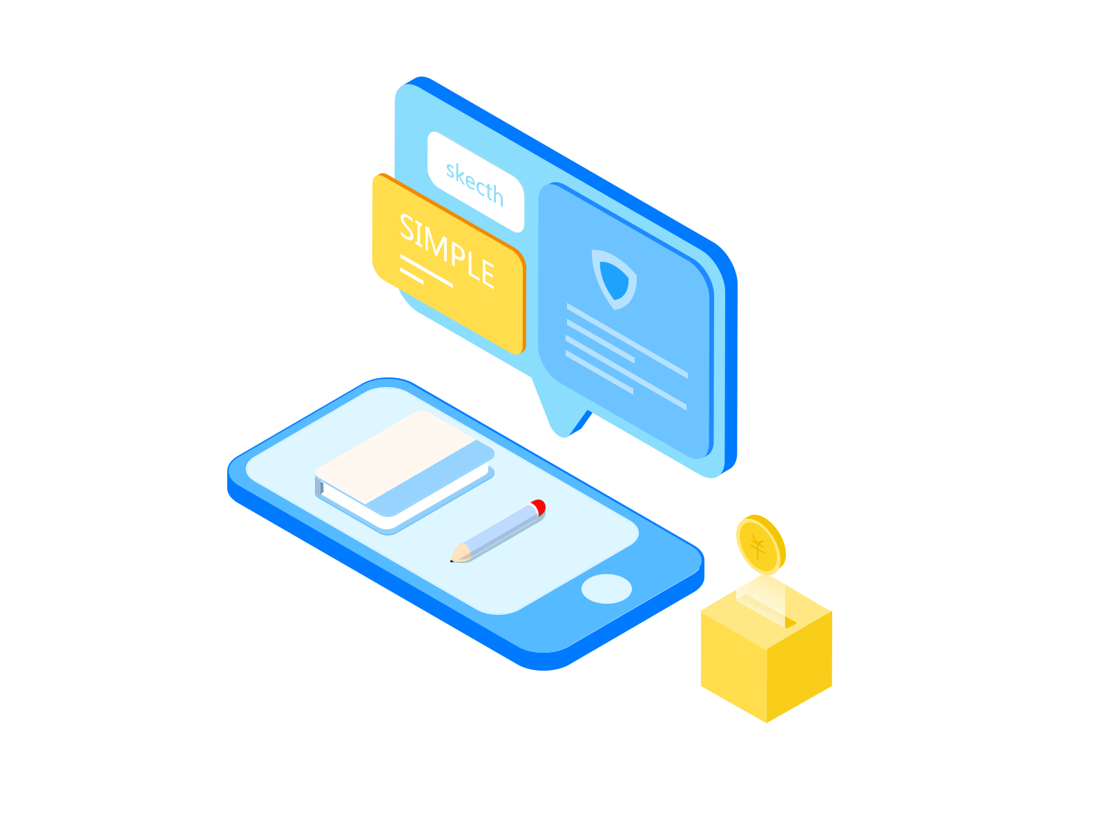 2.5d by Oneiro.JIe on Dribbble