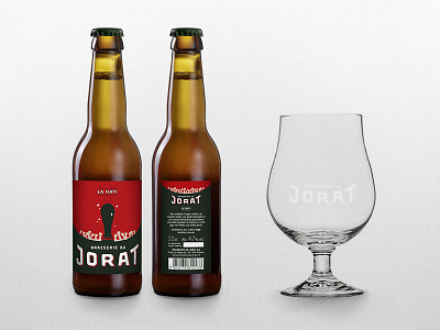 Label "La Nati" - Brasserie Du Jorat beer branding brasserie du jorat graphic design label world cup