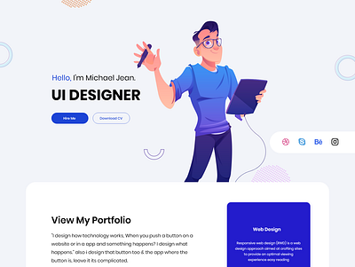 Resume Design Template clean resume resume resume design resume template template design ui uiux