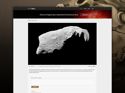 Pictroid Image page asteroid image pictroid website