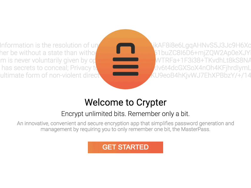 Crypter v3.0 app crypter crypto decryption encryption