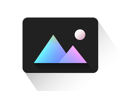 Picturesque App Icon android app app design app development icon material picturesque wallpapers