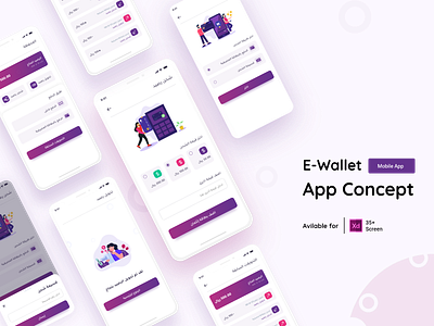 E-Wallet App Concept app driver app e wallet ui ux wallet