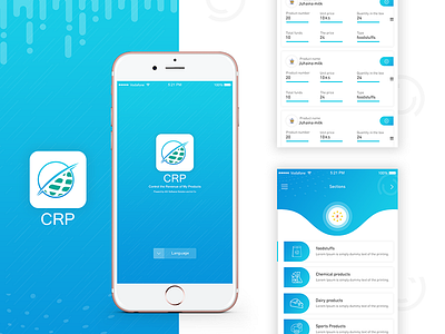 App crp - for owners of factories and companies