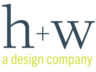 h+w design (logo) berkeley logo trade gothic typography