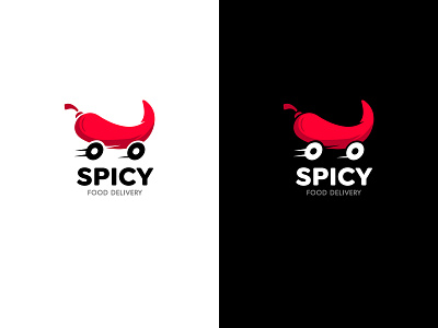 Spicy Logo delivery logo feed logo food delivery logo grocery logo logo logo design restaurant restaurant logo spicy logo