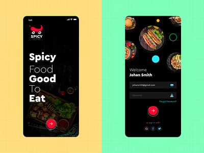 Spicy App food food app home delivery online delivery online food delivery restaurant restaurant app spicy spicy app