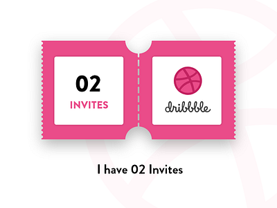 02 Dribbble Invitation 2 invites dribbble invite invitation invite