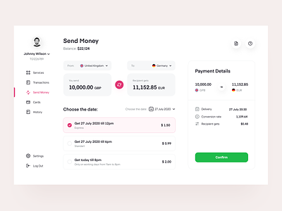 Paymee: Send Payments banking design system finance finances fintech payments product design saas services transaction transfer user interface web app web design